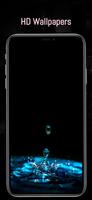 Black Wallpaper and Backgrounds App Affiche