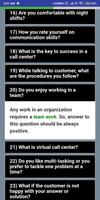 Call Center Interview Questions capture d'écran 3