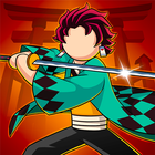 Stick Demon Fight: Idle RPG أيقونة