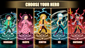 Stick Demon Fight: Idle RPG تصوير الشاشة 2
