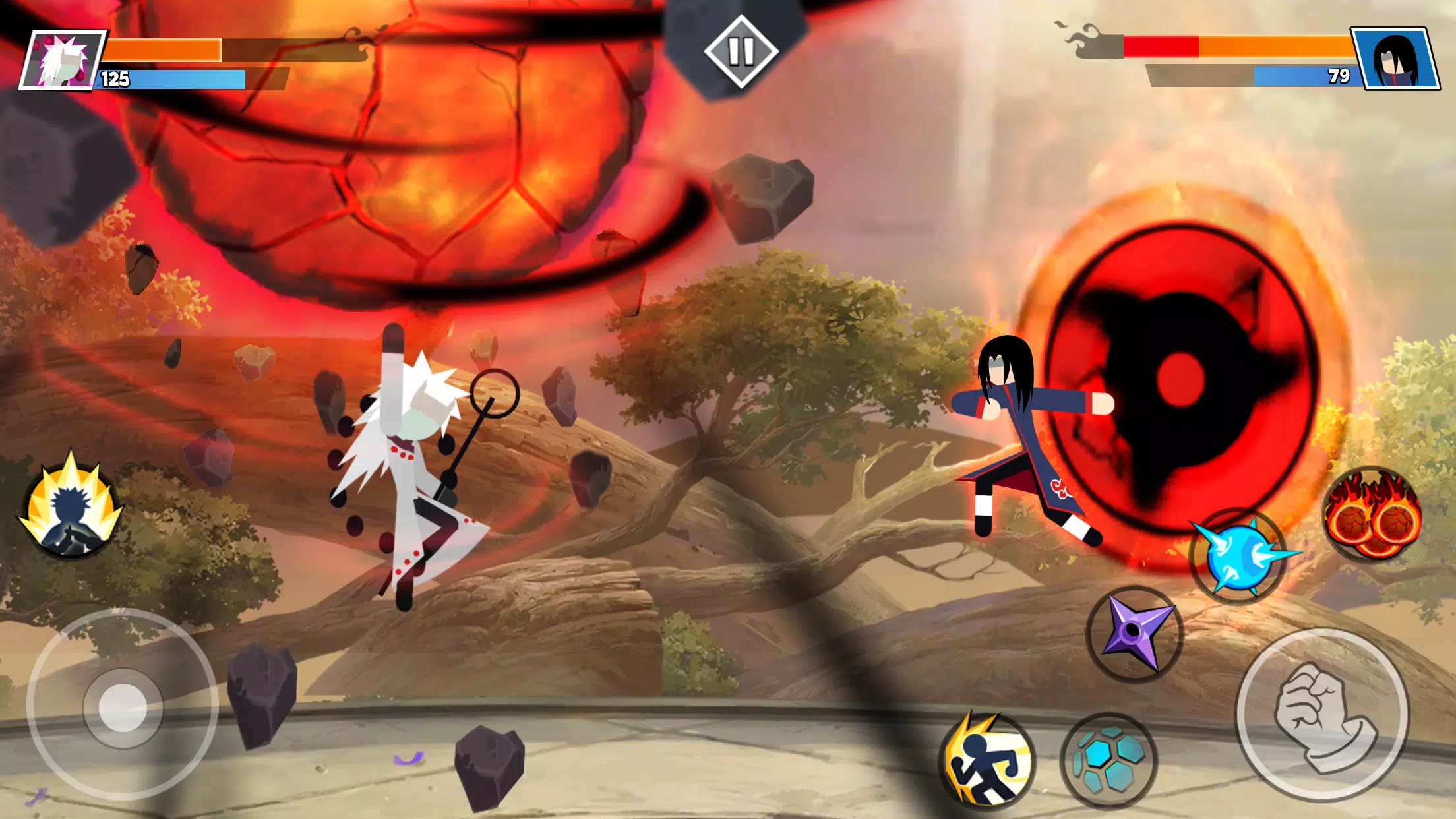 Download Stickman Shinobi Fighting 3D android on PC