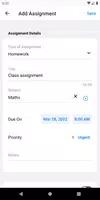Student Study planner syot layar 1