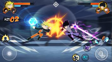 Poster Stickman Ninja - 3v3 Battle