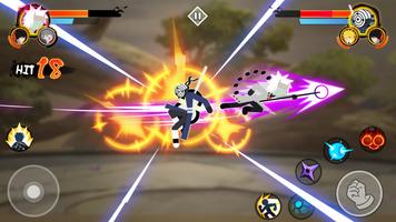 Stickman Ninja - 3v3 Battle capture d'écran 1