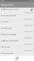 Manage your notes easily and without internet screenshot 1