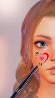 3D Makeup  sims الملصق
