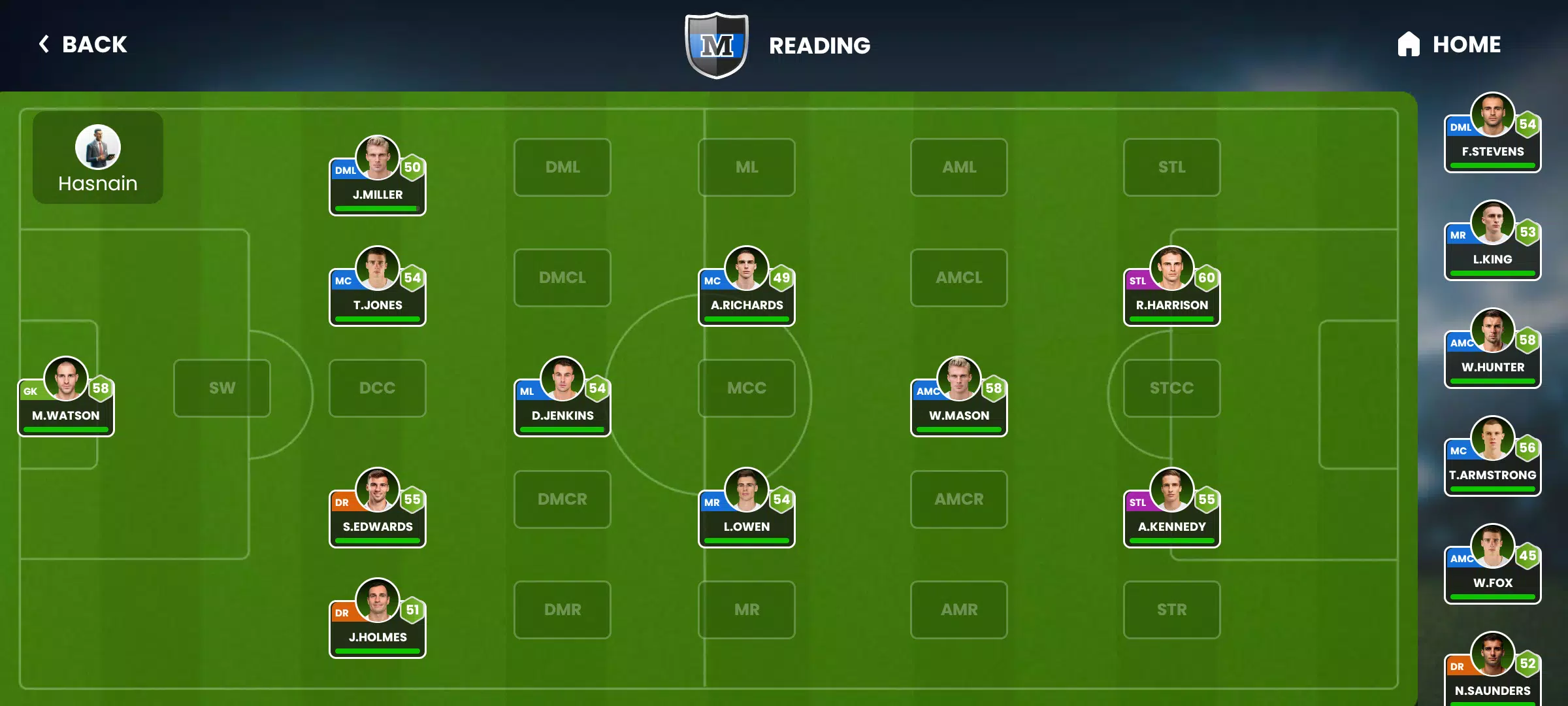 City Football Manager (soccer)