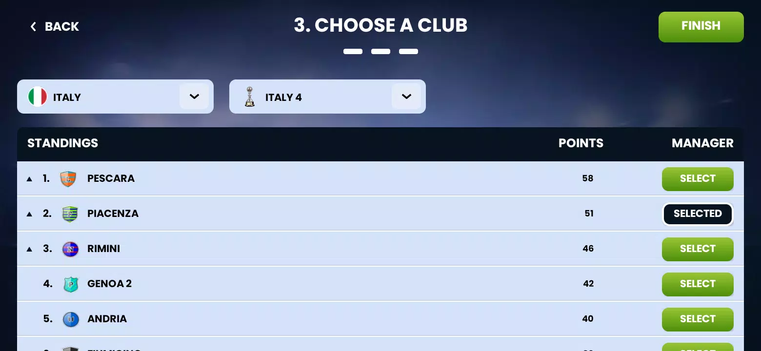 City Football Manager (soccer)