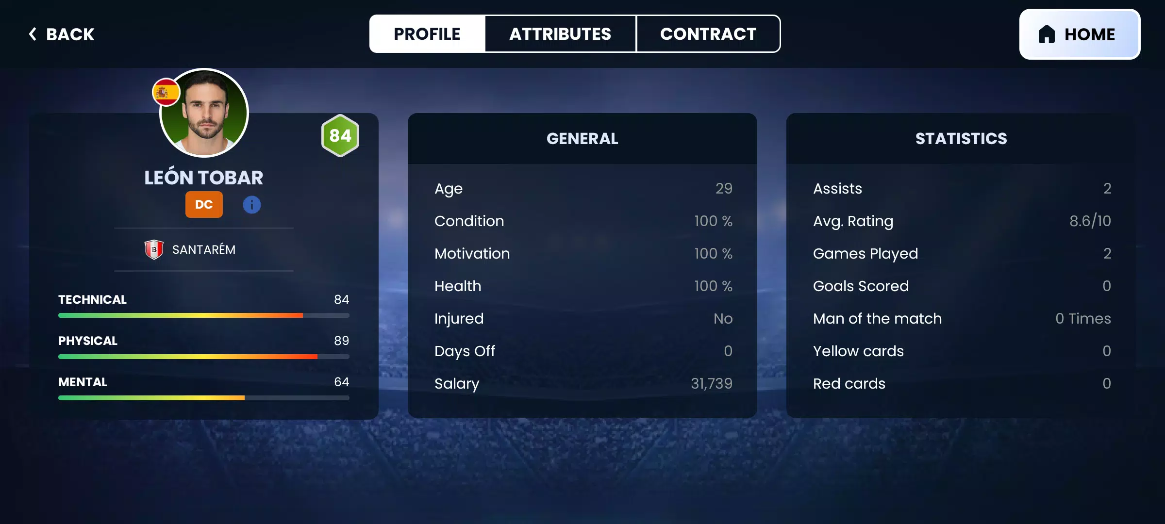 City Football Manager (soccer)