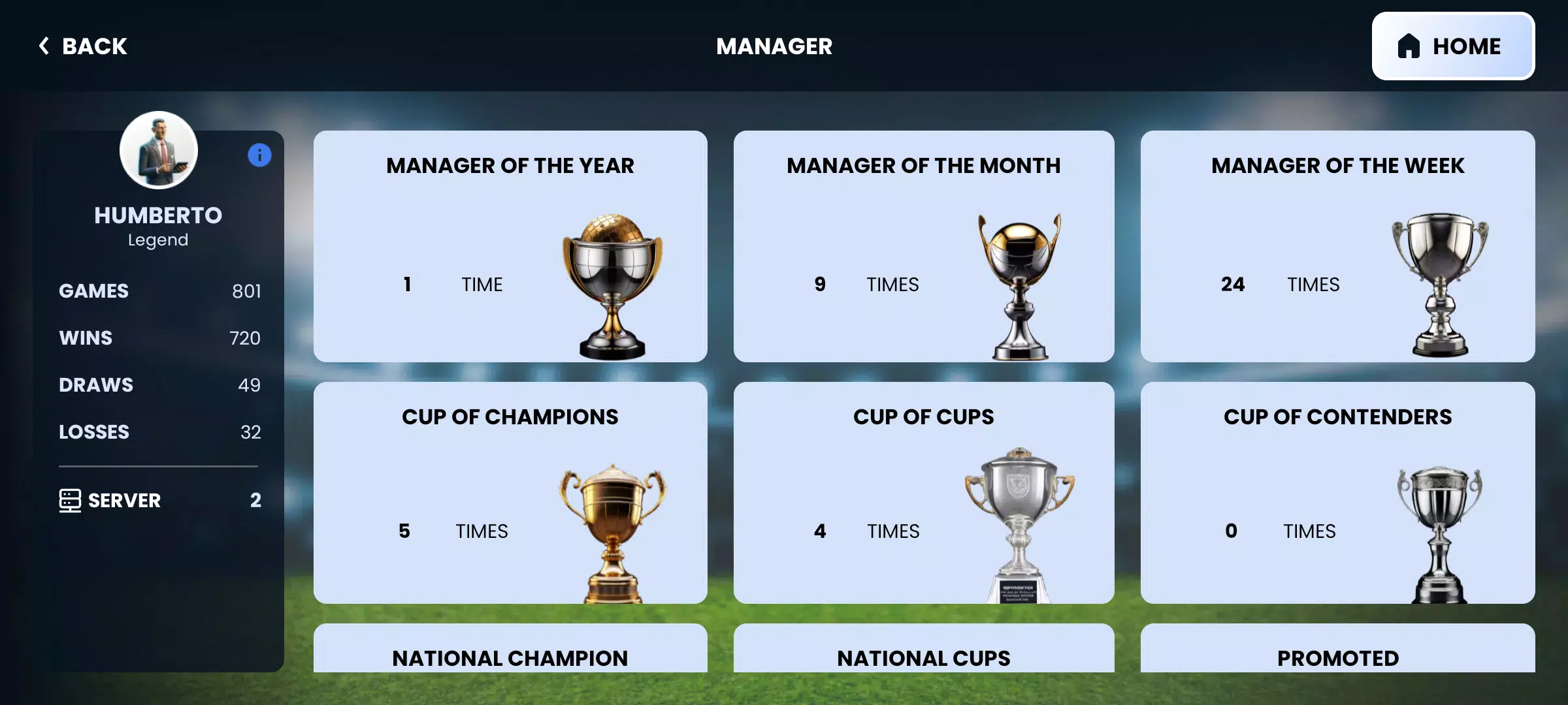 City Football Manager (soccer)