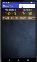 Manage Time (Multi Timer) imagem de tela 1