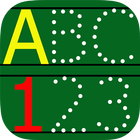 ABC123 English Alphabet Write icon