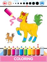 Line Drawing Animals & Paint Colors screenshot 1