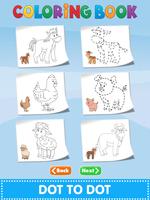 Line Drawing Animals & Paint Colors screenshot 3