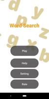 Word Search โปสเตอร์