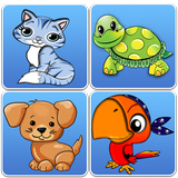 Free memory games for kids أيقونة