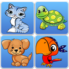 Free memory games for kids icône