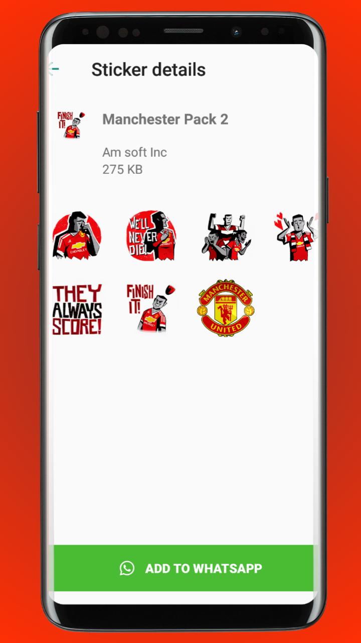 WAStickerApps- Manchester united Sticker Pack for Android - APK ...