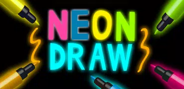 Malen und zeichnen mit Neon