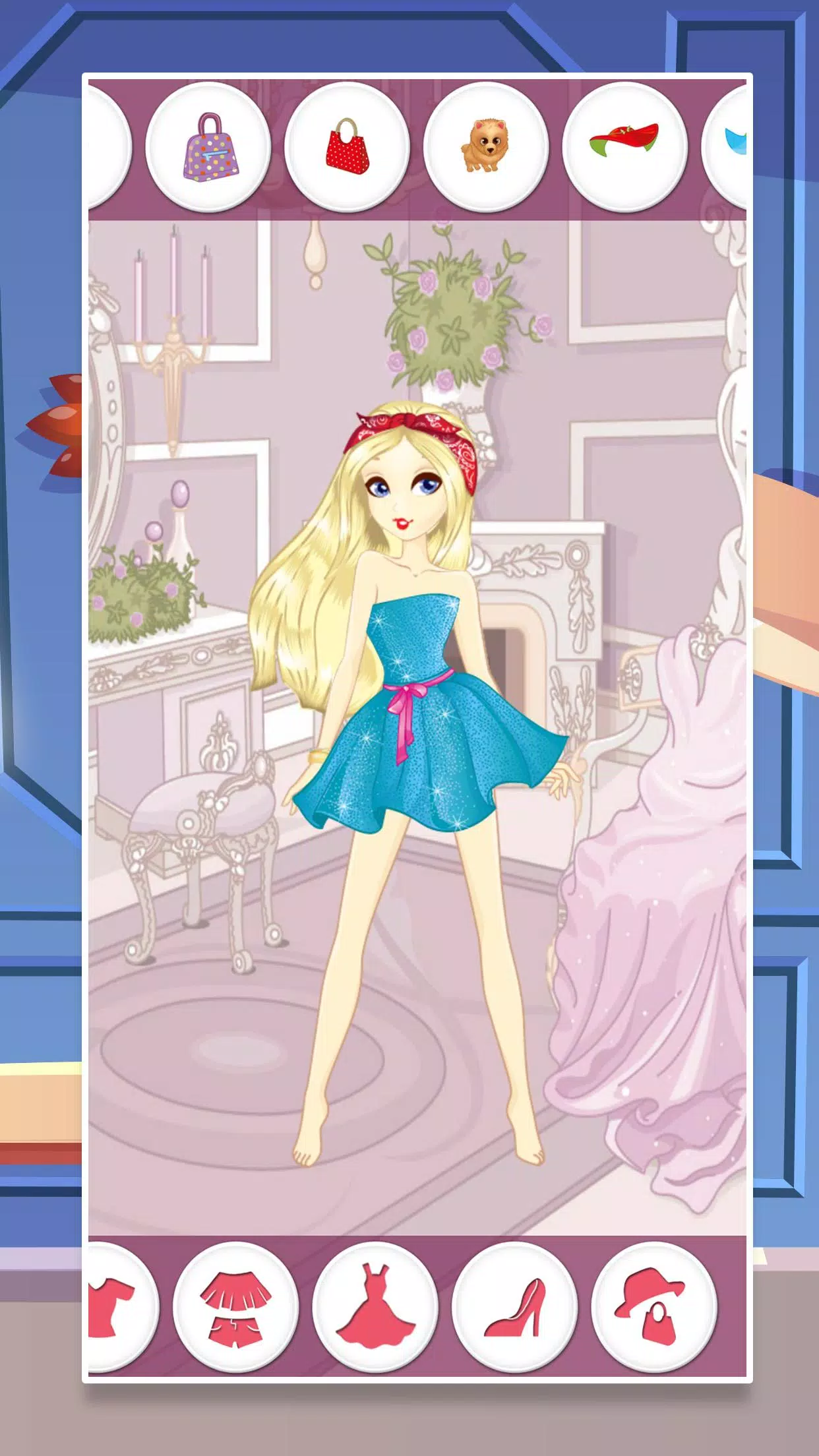 Download do APK de Princesa boneca da moda vestir para Android