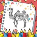 Camel Mandala Coloring Game aplikacja