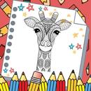 Giraffe Mandala Coloring Game aplikacja