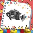 Fish Mandala Coloring Game aplikacja