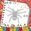Spider Mandala Coloring Game aplikacja