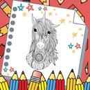 Unicorn Mandala Coloring Game aplikacja