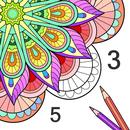 APK Mandala Color by Number Book