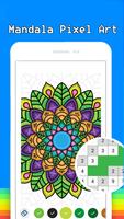 Mandala Pixel Coloring Art screenshot 2