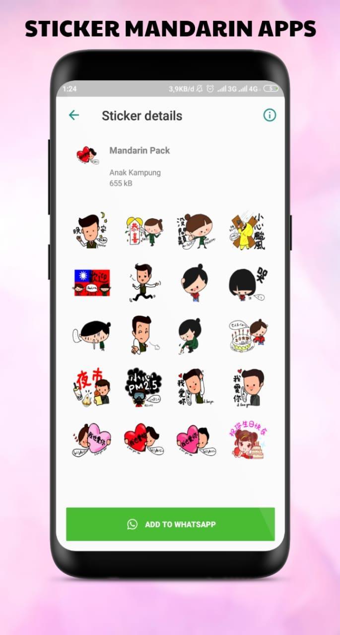 Mandarin Sticker Wa Mandarin Apps Sticker Lucu For Android Apk