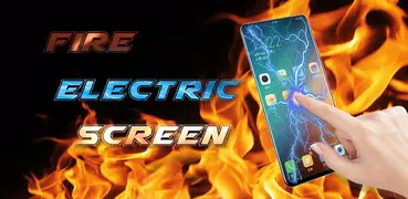 Fire electric screen prank