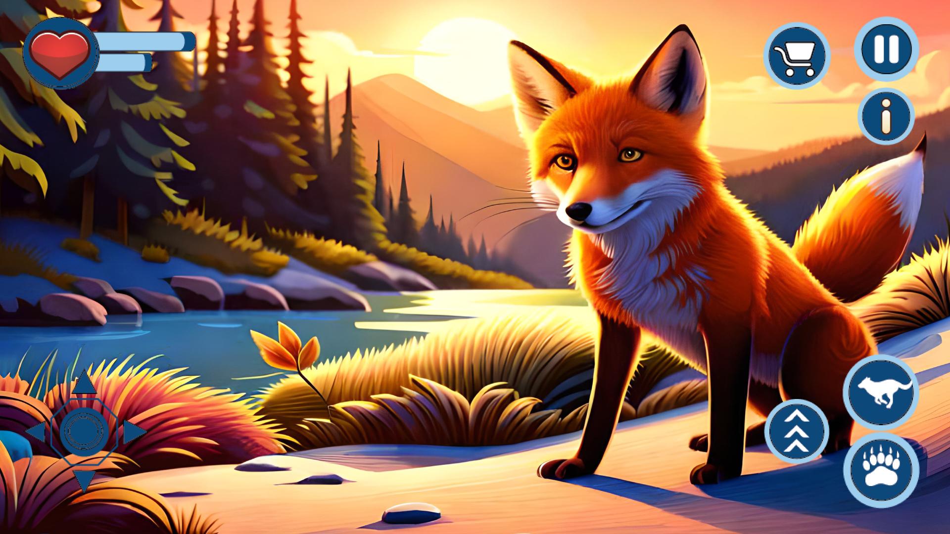 Fox simulator. Симулятор лисы. Симулятор лисы играть.