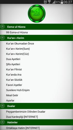 android icin internetsiz kuran i kerim