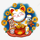 Maneki Nekko Wallpaper أيقونة