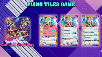 Go! Live Your Way Piano Game plakat