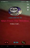 Man From The Window Fake Call captura de pantalla 3