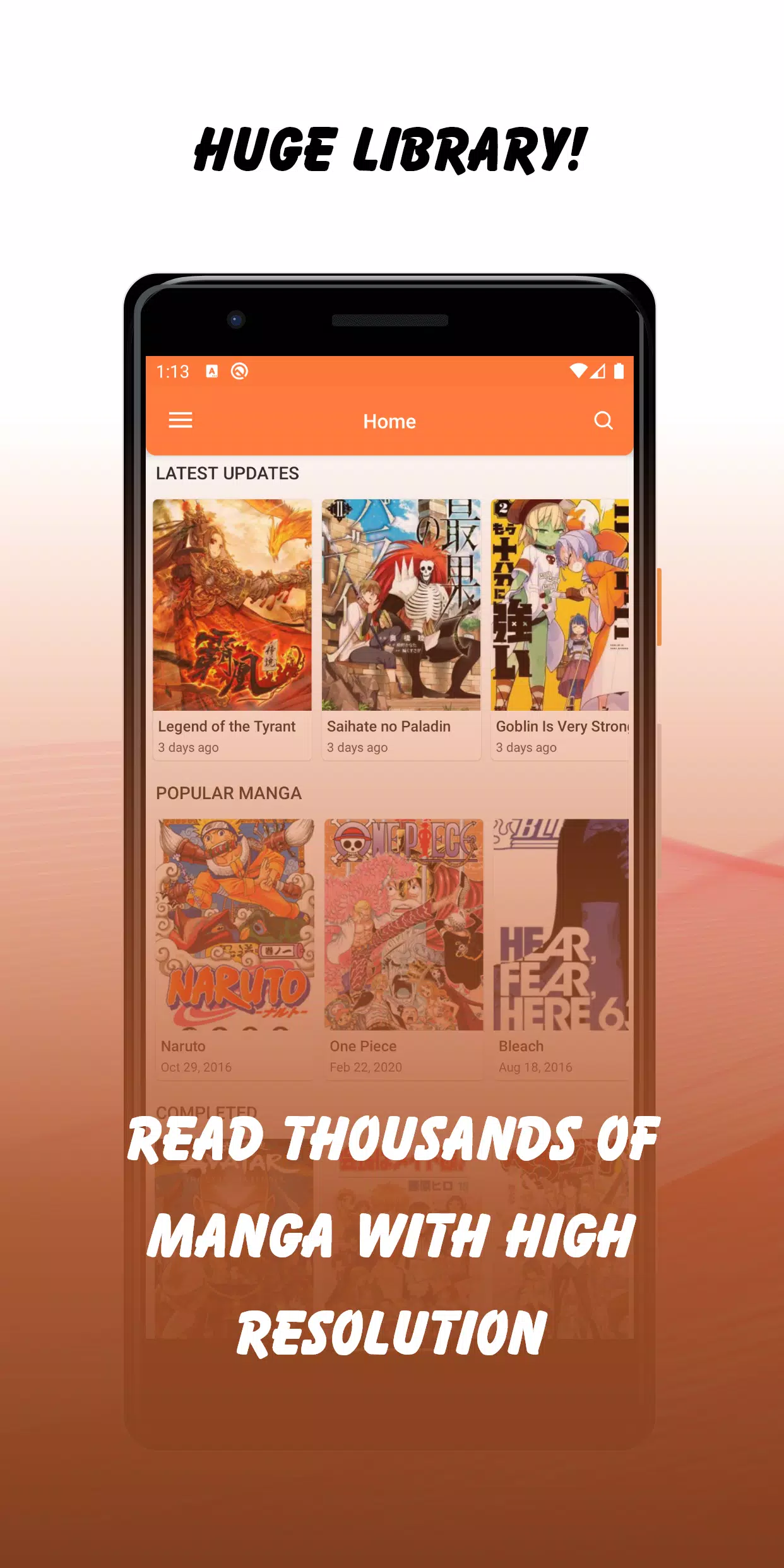 Manga Reader: Manga Comics App for Android - Free App Download