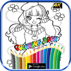 Anime Manga Coloriage HD icono