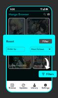 Manga-Dex App - Manga Reader capture d'écran 1