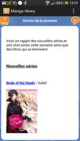 Manga-News capture d'écran 3