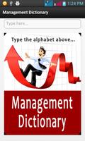 Management Dictionary پوسٹر