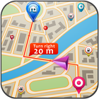Driving Route Finder أيقونة