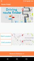 Driving Route Finder تصوير الشاشة 1