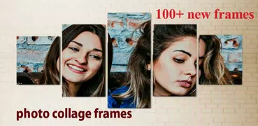 Efectos de cuadros de collage de una sola foto