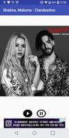 Shakira, Maluma - Clandestino Affiche