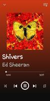Ed Sheeran - Shivers - Yeezy Music Affiche