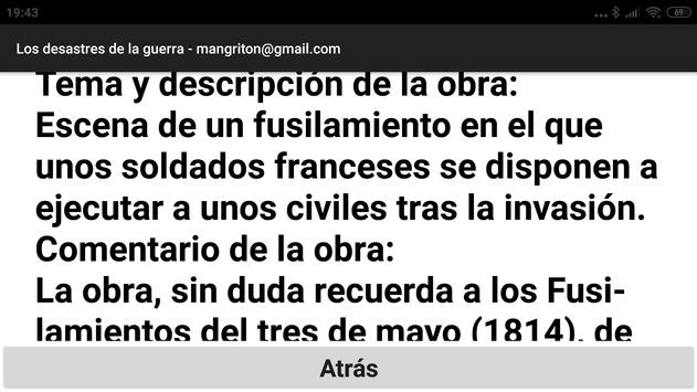 Goya:  Los desastres de la guerra screenshot 3