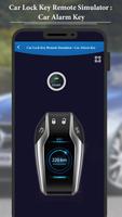 Car Lock Key Remote Simulator poster